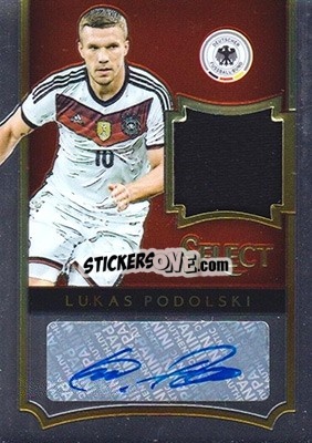 Sticker Lukas Podolski - Select Soccer 2015 - Panini