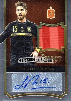 Figurina Sergio Ramos - Select Soccer 2015 - Panini