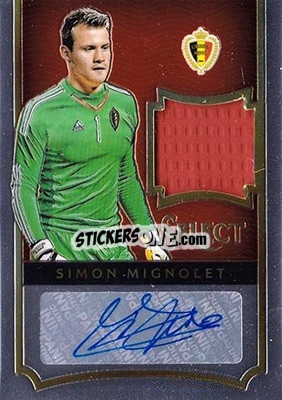 Sticker Simon Mignolet - Select Soccer 2015 n. JA-42 - Panini