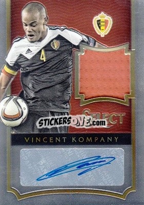 Sticker Vincent Kompany - Select Soccer 2015 n. JA-47 - Panini