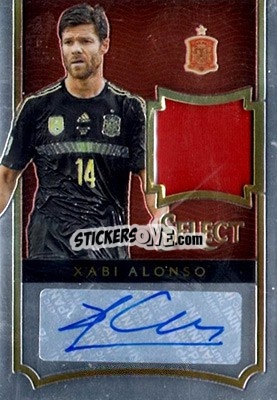 Sticker Xabi Alonso - Select Soccer 2015 n. JA-48 - Panini