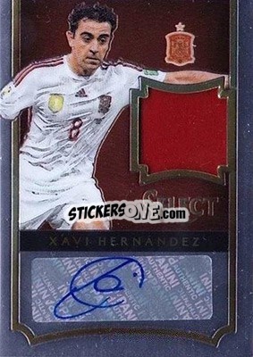Sticker Xavi Hernandez - Select Soccer 2015 - Panini