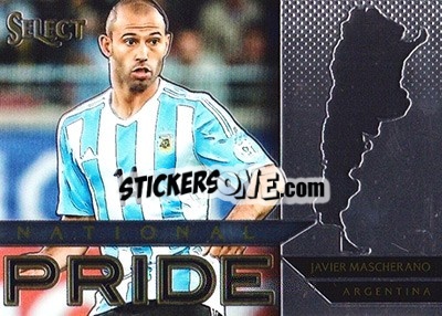 Sticker Javier Mascherano - Select Soccer 2015 n. NP-1 - Panini
