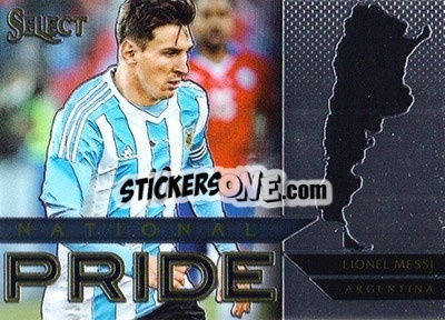 Sticker Lionel Messi - Select Soccer 2015 n. NP-2 - Panini