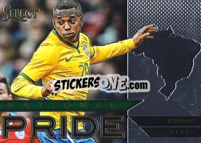 Sticker Robinho - Select Soccer 2015 n. NP-6 - Panini