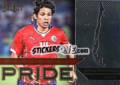 Sticker Matias Fernandez - Select Soccer 2015 n. NP-9 - Panini