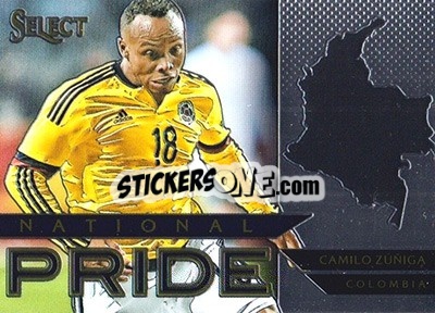 Sticker Camilo Zuniga - Select Soccer 2015 - Panini