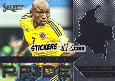 Sticker Pablo Armero - Select Soccer 2015 n. NP-11 - Panini