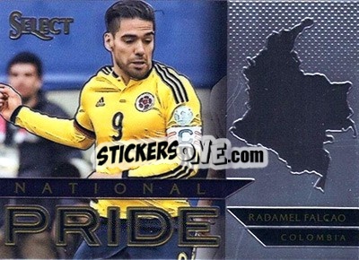 Figurina Radamel Falcao - Select Soccer 2015 - Panini