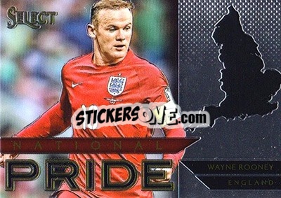 Figurina Wayne Rooney - Select Soccer 2015 - Panini