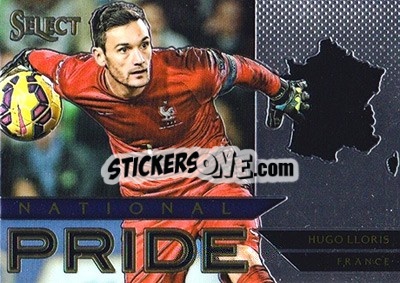 Sticker Hugo Lloris - Select Soccer 2015 - Panini