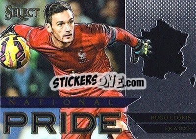 Sticker Hugo Lloris - Select Soccer 2015 n. NP-17 - Panini
