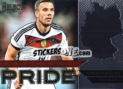 Cromo Lukas Podolski - Select Soccer 2015 - Panini