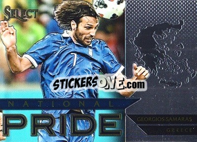 Sticker Giorgos Samaras - Select Soccer 2015 n. NP-21 - Panini