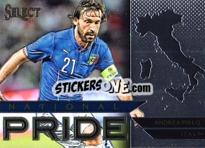 Sticker Andrea Pirlo - Select Soccer 2015 n. NP-23 - Panini