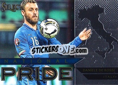Sticker Daniele De Rossi - Select Soccer 2015 n. NP-24 - Panini