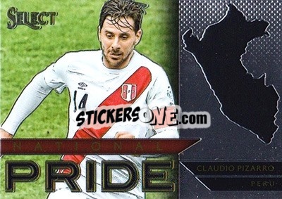 Figurina Claudio Pizarro - Select Soccer 2015 - Panini