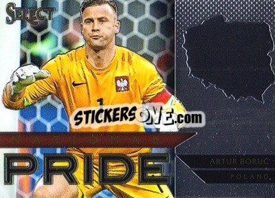 Sticker Artur Boruc - Select Soccer 2015 n. NP-28 - Panini