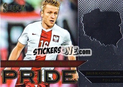 Sticker Jakub Blaszczykowski - Select Soccer 2015 n. NP-29 - Panini