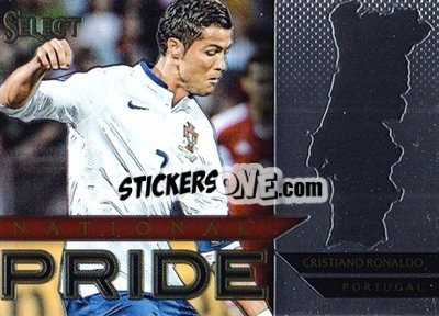 Sticker Cristiano Ronaldo - Select Soccer 2015 n. NP-31 - Panini