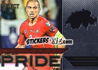 Sticker Gokhan Inler - Select Soccer 2015 n. NP-39 - Panini