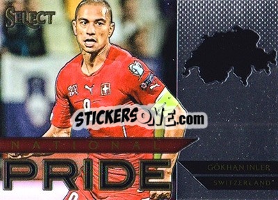 Cromo Gokhan Inler - Select Soccer 2015 - Panini