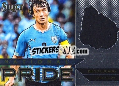 Sticker Diego Lugano - Select Soccer 2015 n. NP-41 - Panini