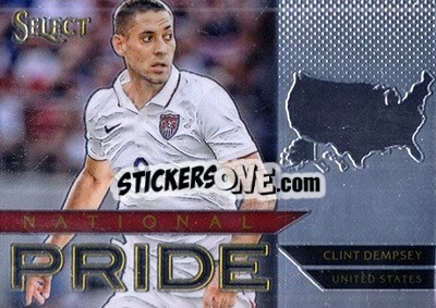 Sticker Clint Dempsey - Select Soccer 2015 n. NP-43 - Panini