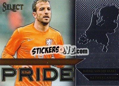 Cromo Rafael van der Vaart - Select Soccer 2015 - Panini