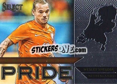 Sticker Wesley Sneijder - Select Soccer 2015 n. NP-50 - Panini