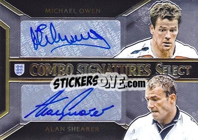 Sticker Michael Owen / Alan Shearer - Select Soccer 2015 n. SCS-1 - Panini