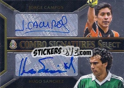 Cromo Hugo Sanchez / Jorge Campos - Select Soccer 2015 - Panini