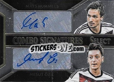 Sticker Mesut Ozil / Mats Hummels - Select Soccer 2015 - Panini