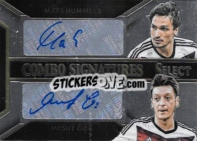 Cromo Mesut Ozil / Mats Hummels - Select Soccer 2015 - Panini