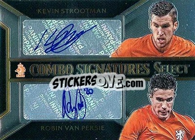 Figurina Kevin Strootman / Robin van Persie - Select Soccer 2015 - Panini