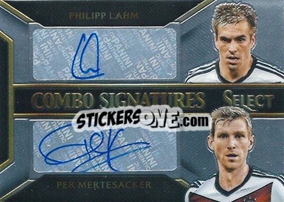 Sticker Per Mertesacker / Philipp Lahm - Select Soccer 2015 - Panini