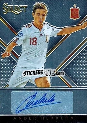 Cromo Ander Herrera - Select Soccer 2015 - Panini