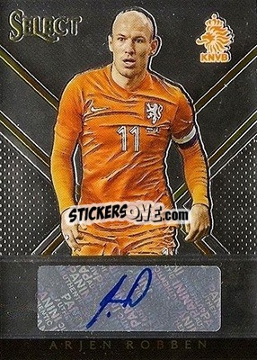 Sticker Arjen Robben - Select Soccer 2015 n. SS-4 - Panini