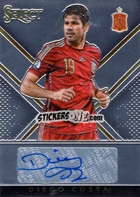 Sticker Diego Costa - Select Soccer 2015 - Panini