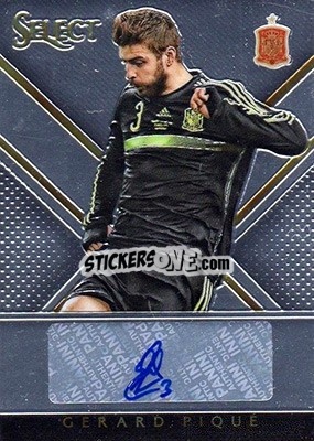 Sticker Gerard Pique - Select Soccer 2015 n. SS-12 - Panini