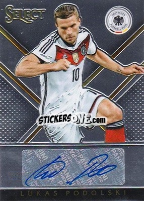 Sticker Lukas Podolski - Select Soccer 2015 n. SS-24 - Panini