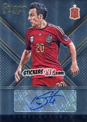 Sticker Santi Cazorla - Select Soccer 2015 n. SS-39 - Panini