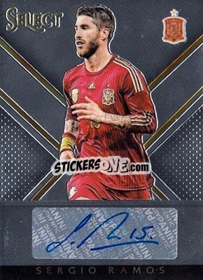 Figurina Sergio Ramos - Select Soccer 2015 - Panini