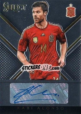 Sticker Xabi Alonso - Select Soccer 2015 n. SS-46 - Panini