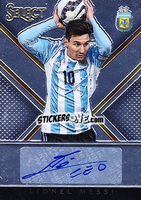 Sticker Lionel Messi - Select Soccer 2015 n. SS-52 - Panini