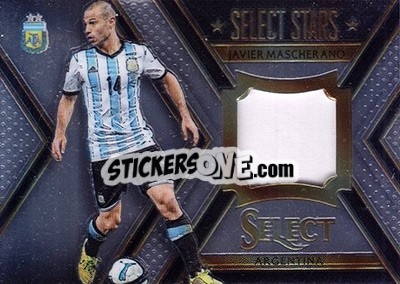 Sticker Javier Mascherano - Select Soccer 2015 - Panini