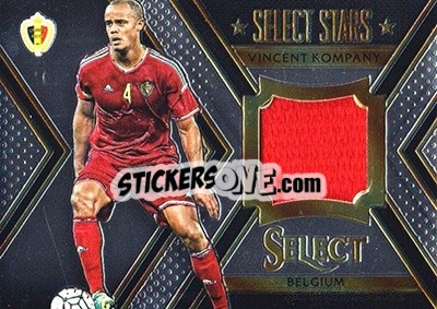 Figurina Vincent Kompany - Select Soccer 2015 - Panini