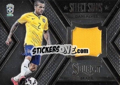Sticker Dani Alves - Select Soccer 2015 n. SSM-13 - Panini