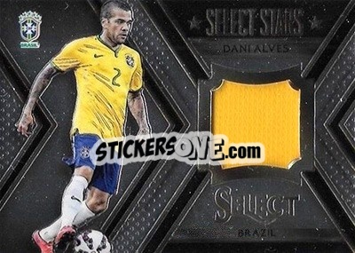 Sticker Dani Alves - Select Soccer 2015 - Panini