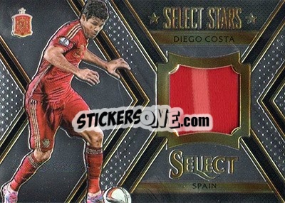 Cromo Diego Costa - Select Soccer 2015 - Panini